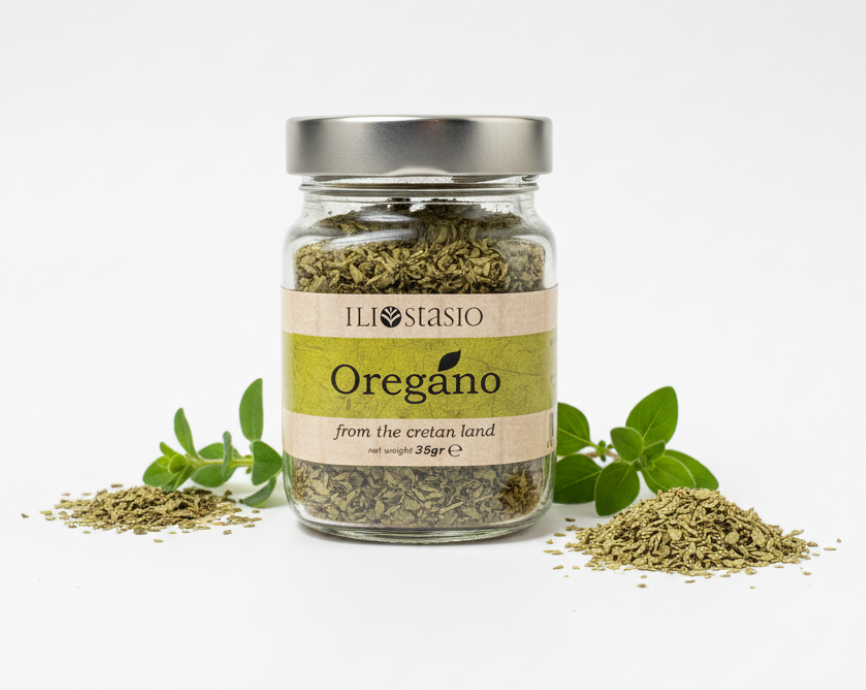 Organic Greek Oregano 30gr in Jar