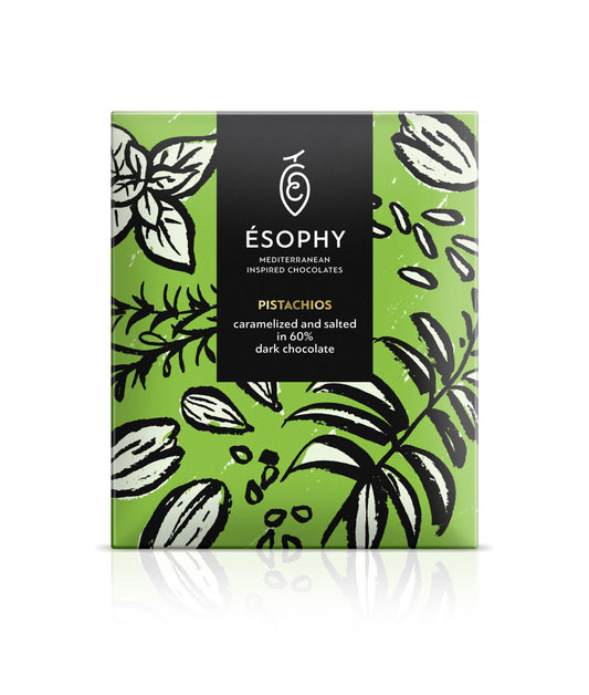Esophy - Salted Caramelised Pistachio Bar