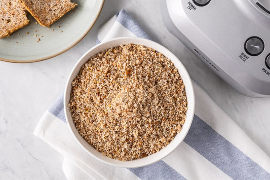 Bread Crumbs from Sourdough Bread