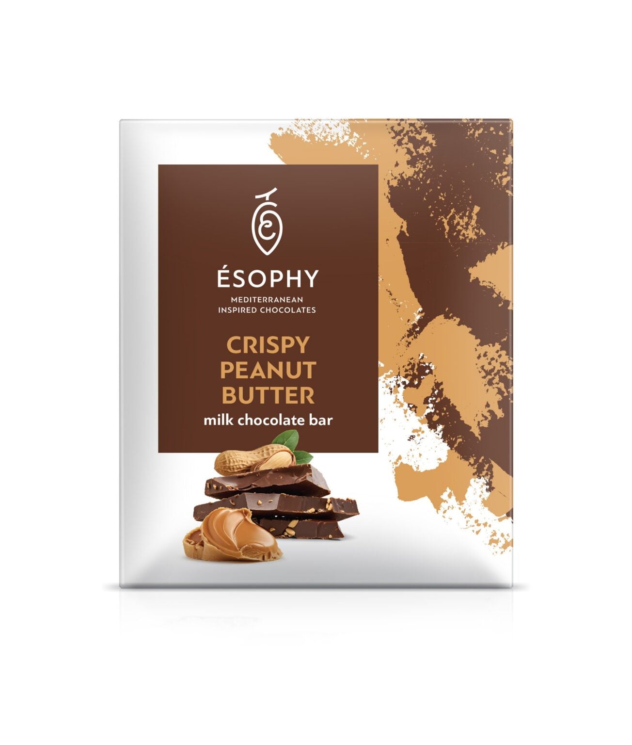 Esophy - Crispy Peanut Butter Milk Chocolate Bar