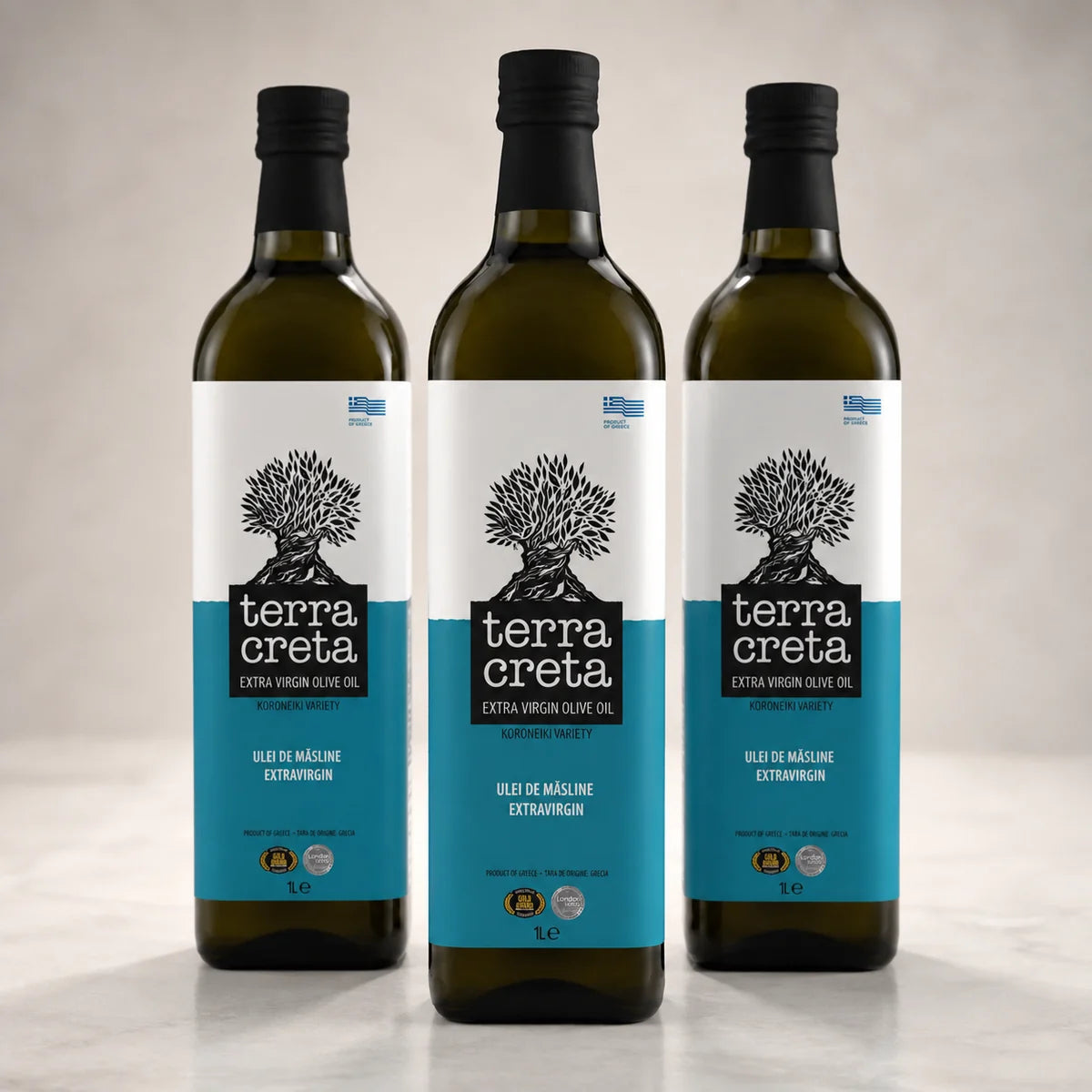 Special Offer 3 x 1 Litre bottles - Greek Extra Virgin Olive Oil – Koroneiki Variety