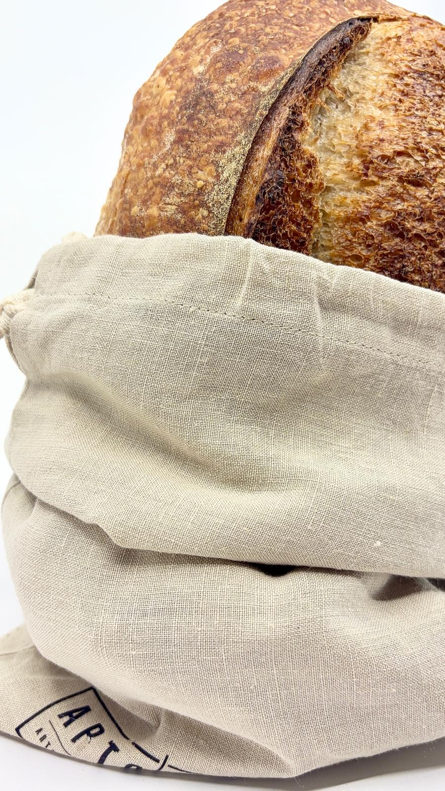 Bread Ritual Bundle — Bread Bag + Tea Towel + Bread Basket