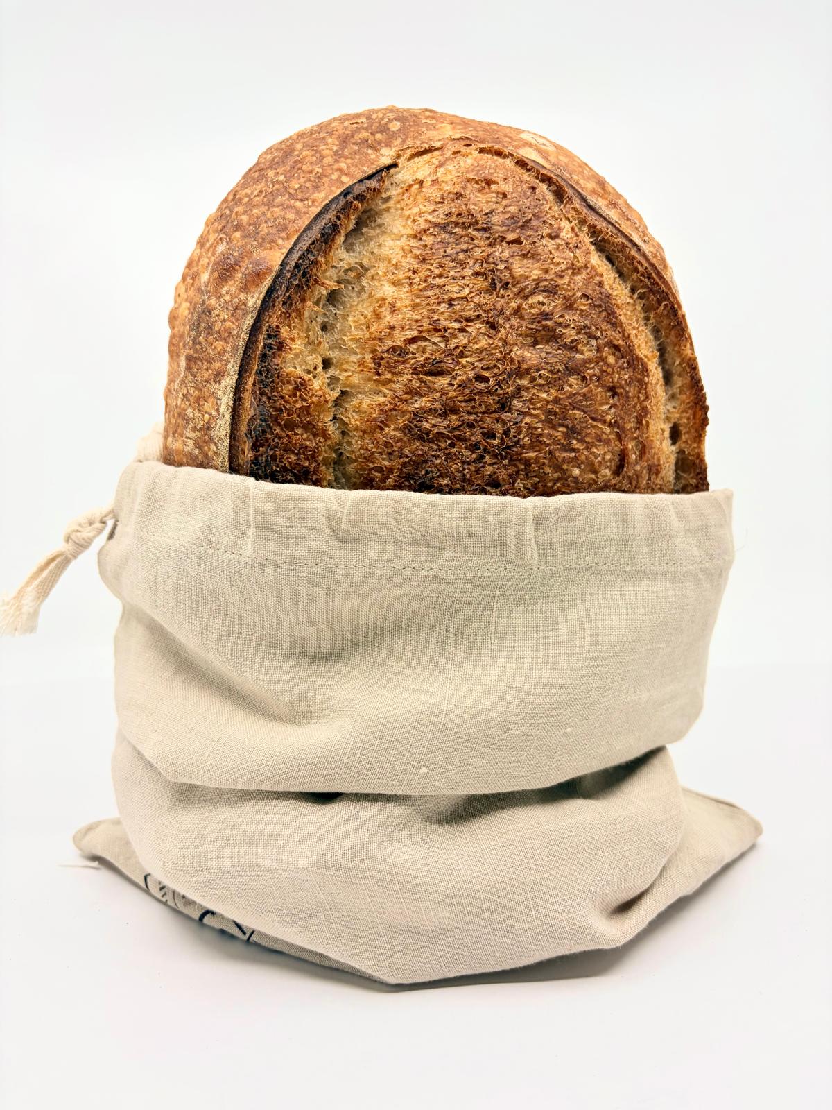 Linen Bread Bag