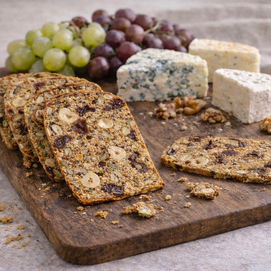 Date & Hazelnut Crackers for Cheese - 150gr