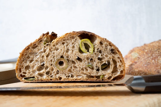 Olive sourdough loaf