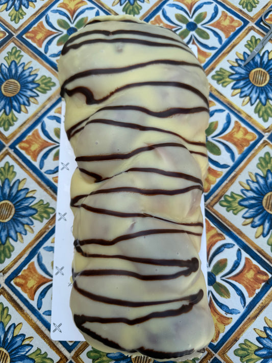 White Chocolate and Chestnut Cream Tsoureki