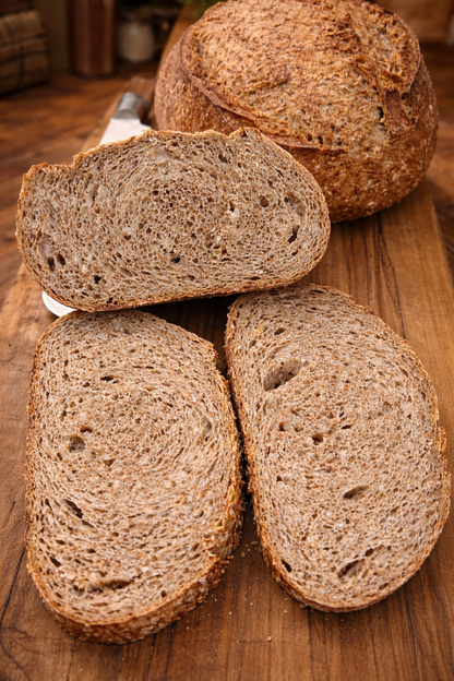 100% wholegrain sourdough