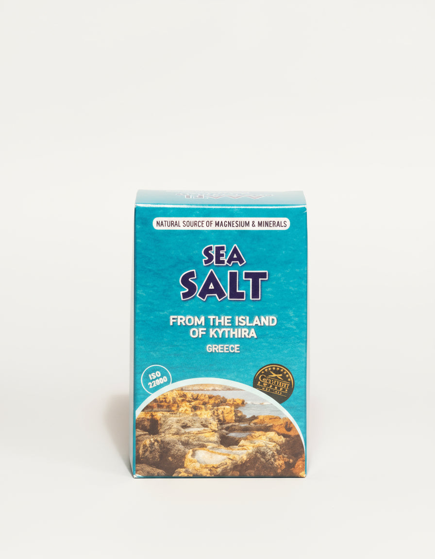 Sea Salt flakes from Kithira island