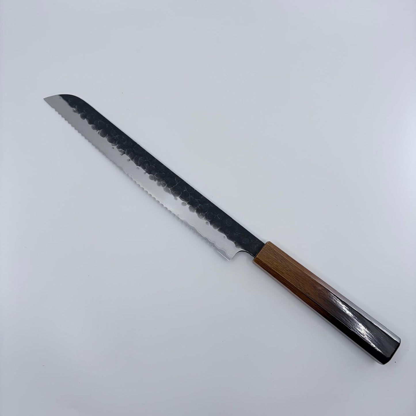 Tsubaya Stainless Bread Knife 250mm - Oak Handle