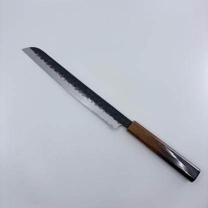 Tsubaya Stainless Bread Knife 250mm - Oak Handle