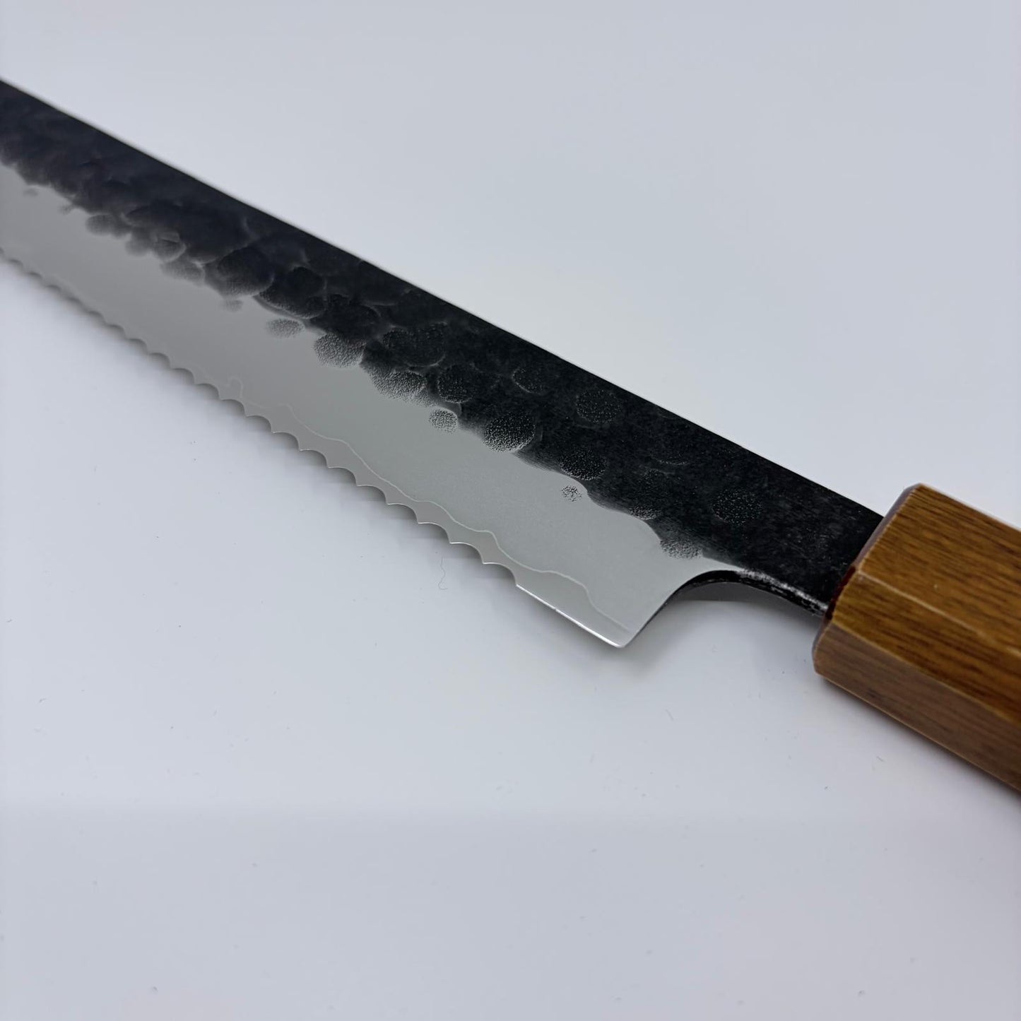 Tsubaya Stainless Bread Knife 250mm - Oak Handle