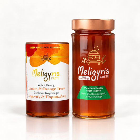 Cretan Honey Bundle (800gr + 270gr)