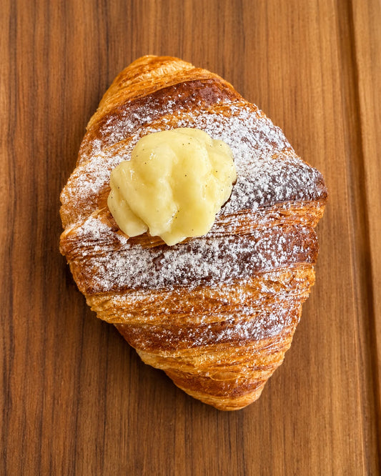 Cream-Filled Croissant with Pastry Cream