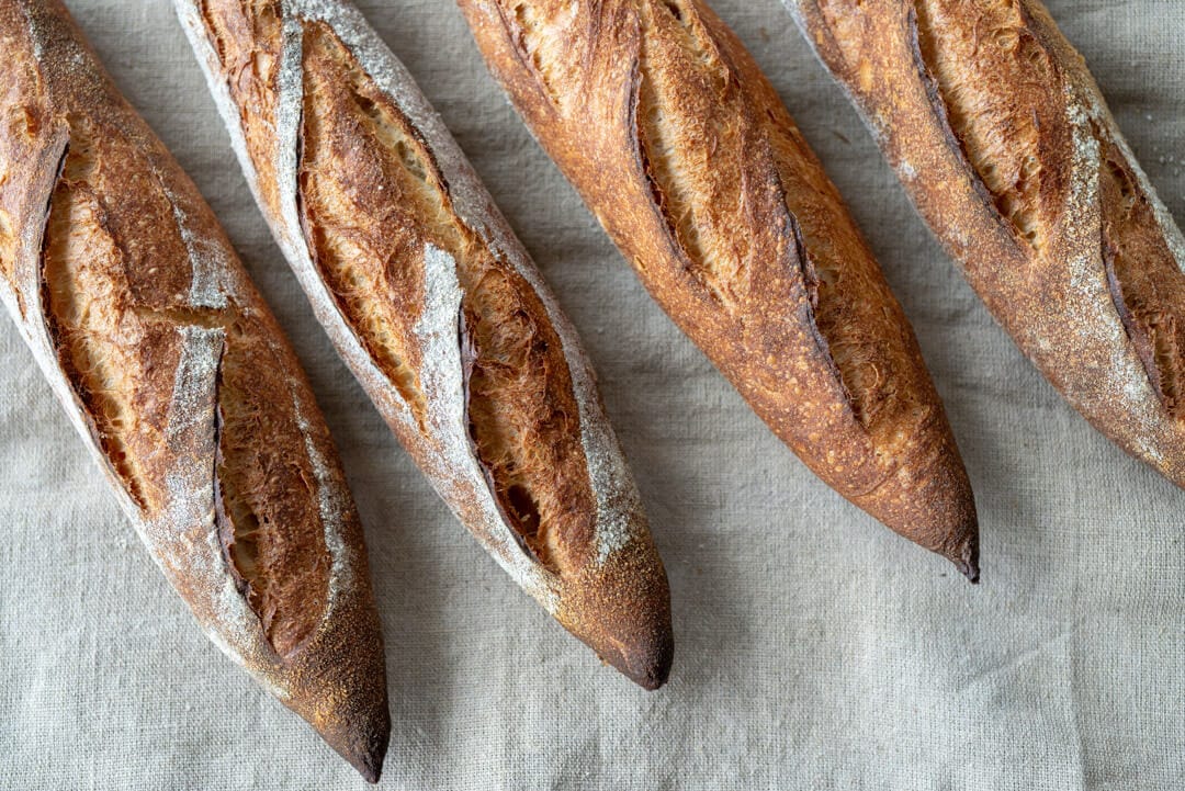 Baguettes sourdough